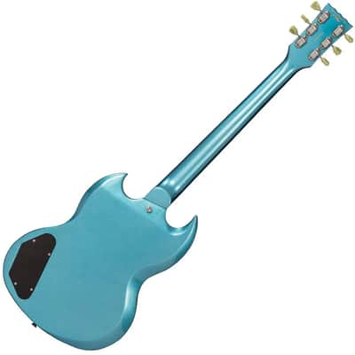Vintage VS6V Reissued with Vintage Style Vibrato - Gun Hill Blue (VS6VGHB) image 4