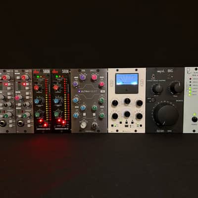 dbx 560A 500 Series Compressor Limiter Pair 2010s - Black image 3