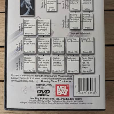 DVD: David Barrett's Harmonica Masterclass - Basic Blues Harmonica Method (70 min.) Bild 3