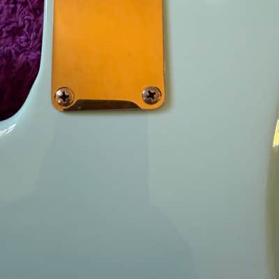 Fender  Custom shop Jazz bass 1989 - Daphne blue image 5