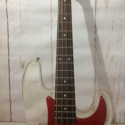 Axl Acrylic Player Deluxe 4 String Bass Fully Serviced & Set Up image 7