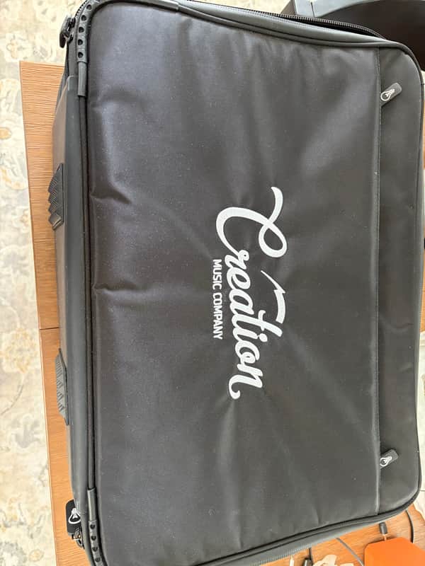 Creation Music Company Aero 18 Pedalboard w/Aero Riser 18 and Soft Case - Black Powder Coat image 1