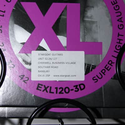 D'Addario EXL120-3D electric 9-42 gauge nickel wound guitar strings (TRIPLE PACK) image 3