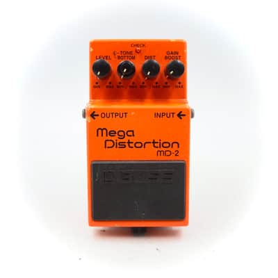 Boss MD-2 Mega Distortion Guitar Effect Pedal IW79283 image 2