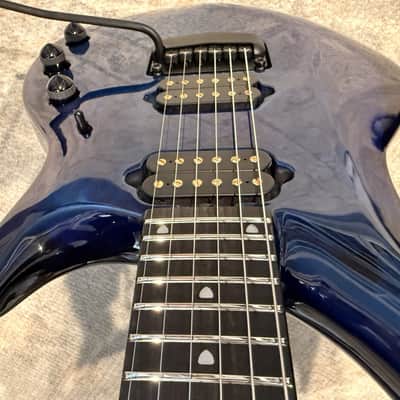 Ernie Ball Music Man BFR Majesty 6 - Blue Ink image 15