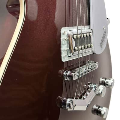 Gretsch G5220 BT BroadTron Jet in Dark Cherry Metallic w/ Case image 4