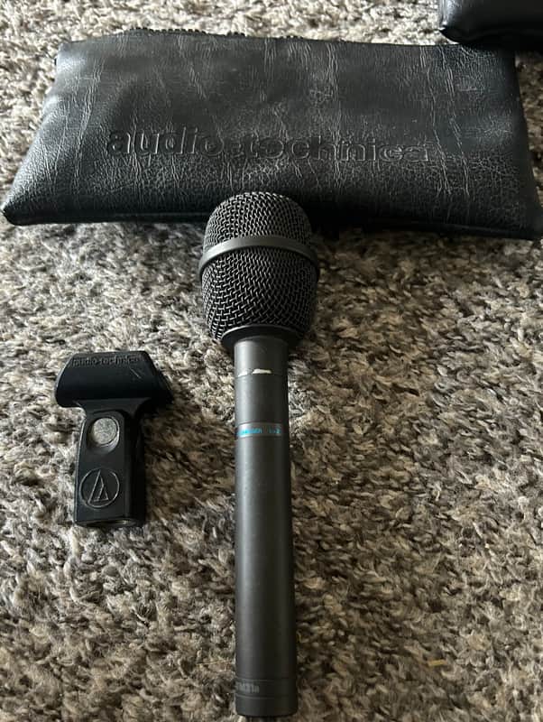 Audio-Technica ATM31 Handheld Small Diaphragm Cardioid Condenser Microphone 1990s - Black image 1