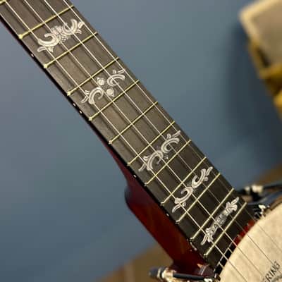 Custom Deering Eagle II 19-Fret Tenor Openback Banjo image 11