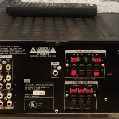 Sony Sony STR-D865 AM/FM Stereo Receiver 90s  - Black image 8