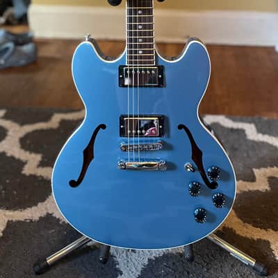 Gibson Midtown Standard 2015 - Pelham Blue Gloss with White Binding image 2