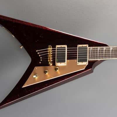 ESP/LTD LTD Kirk Hammett KH-V - Red Sparkle image 6