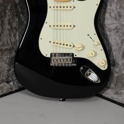 2017 Fender American Professional Stratocaster Black w/OHSC image 2