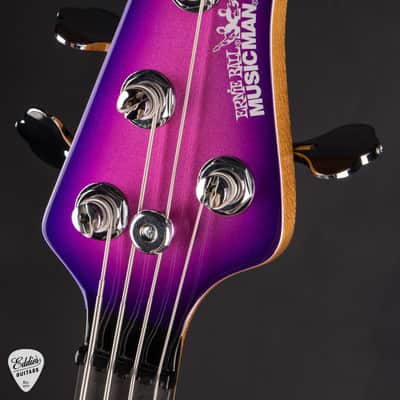 (SEP 9)Ernie Ball Music Man Short Scale StingRay - Galactic Pearl #K14707 image 7