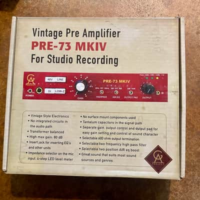 Golden Age Project PRE-73 MkIV Microphone Preamp 2023 - Present - Red image 2