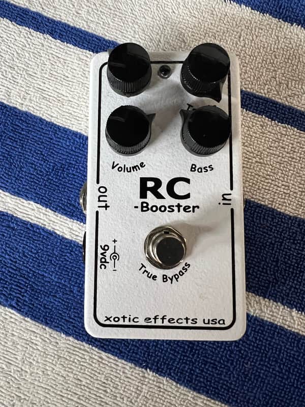 Xotic RC Booster True Bypass Clean Boost 2000's - White image 1
