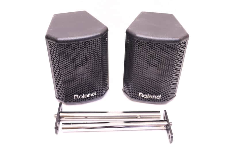 Roland PM-30 Personal V-Drum Monitor Speakers Amplifier Satellite