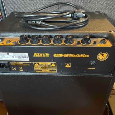 Markbass 40 Amp CMB 101 Black Line 40W 1x10 Bass Combo Amplifier Near Mint Like New Condition image 2