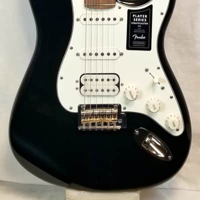 Fender Player Stratocaster HSS Electric Guitar, Pau Ferro Fingerboard, Black image 6