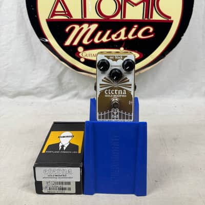 Mr. Black Eterna Gold Modified Shimmering Reverberator Reverb Pedal with Box image 1
