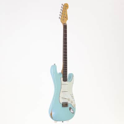Fender Custom Shop Time Machine Series 1960 Stratocaster Relic Aged Daphne Blue [CZ530518] (06/17) image 14