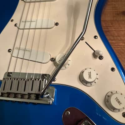 Fender RARE Strat Plus Lace Sensors TBX LSR Schallers 1995 - Electric Blue image 2