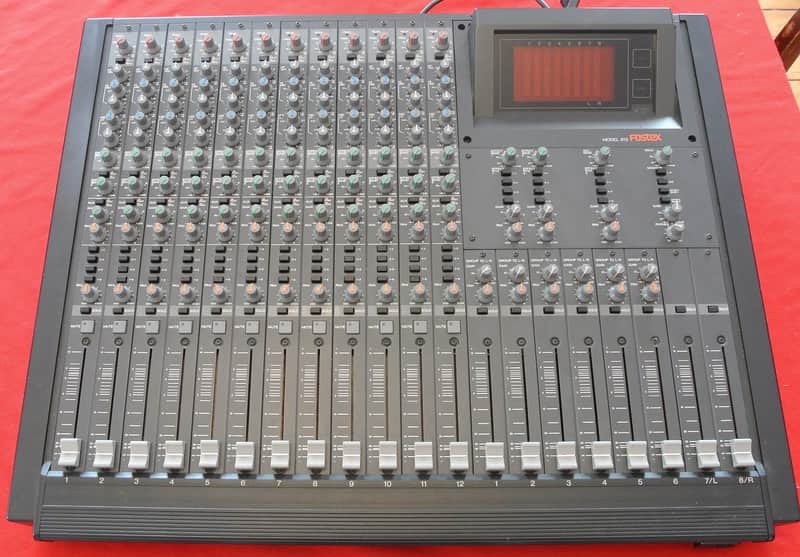 Fostex Model 812 Analog Studio 12x8x2 Recording Mixer | Reverb