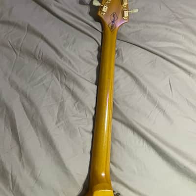 Epiphone '58 Korina Flying V 2023 - Aged Natural (White Pickguard) image 2