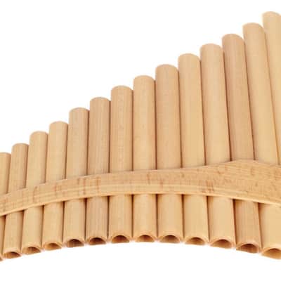 HORA Alto Pan Flute - 15 Pipes - Maple Wood - Handmade in Romania image 4