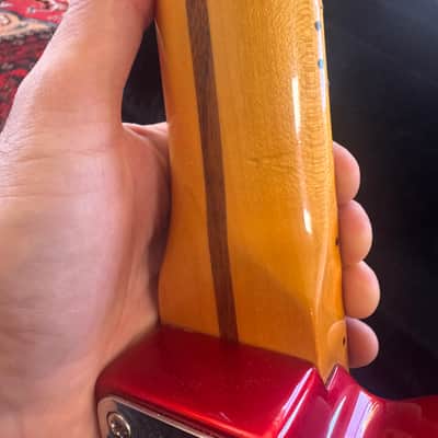 Fender American Vintage '72 Telecaster Thinline 2012 - 2014 - Candy Apple Red image 7