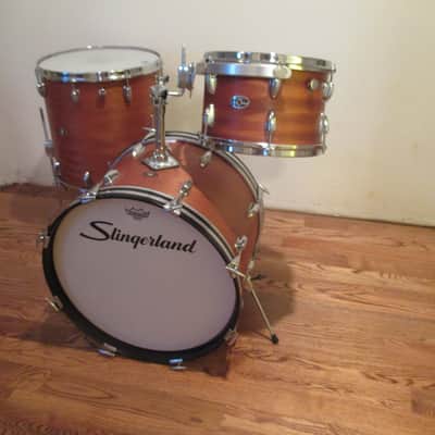 Slingerland Vintage Drum Kit, Jazz Sizes, Custom Features, Immaculate Set! image 2