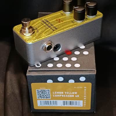 One Control Lemon Yellow Compressor 4K BJF Design V2 Mini Comp- Yellow image 2
