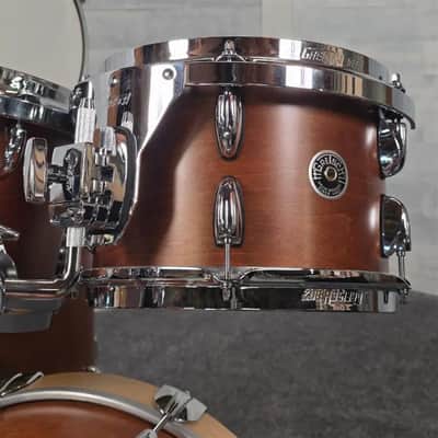 Used Gretsch Brooklyn 5pc Drum Set Satin Mahogany - Very Good image 3