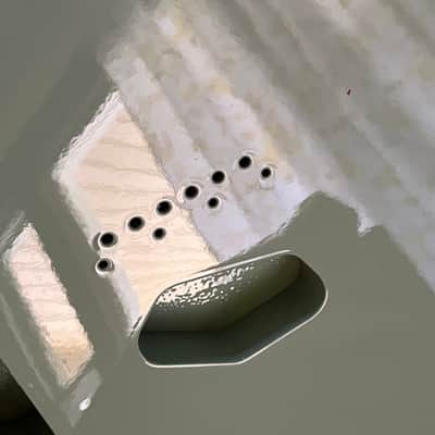 2021 Fender American 60s Telecaster guitar body Daphne Blue image 3