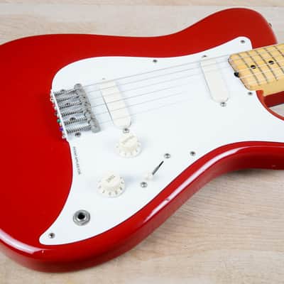 Fender Bullet S2 Vintage 1987 Red Vintage USA w/ OHSC image 7