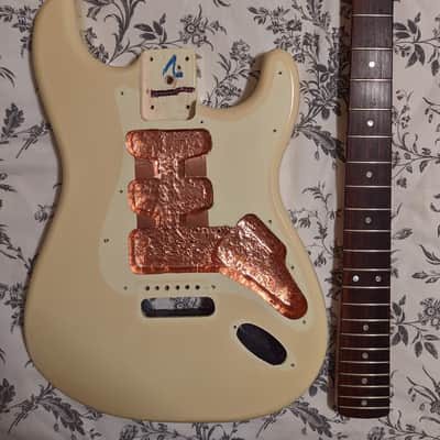 2008 Squier Bullet Stratocaster (Full Thickness) Body and Neck, Rosewood Fingerboard image 1