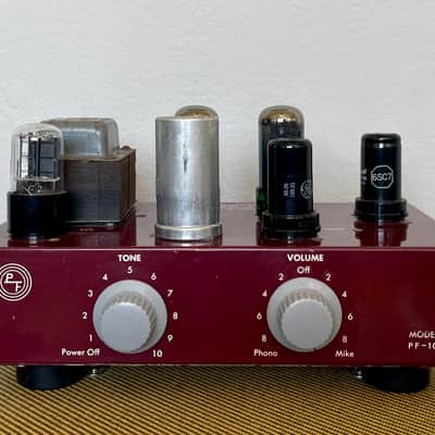 Newcomb Pathfinder PF10 Vintage Harmonica Tube PA Head Amplifier image 4