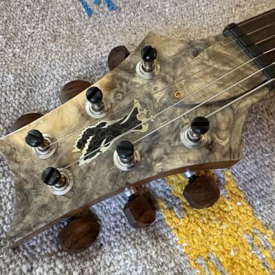 2019 PRS Private Stock #7959 Custom 24 - Natural Buckeye Burl - Roasted Curly Maple Neck - Fatback Black Limba Body image 15