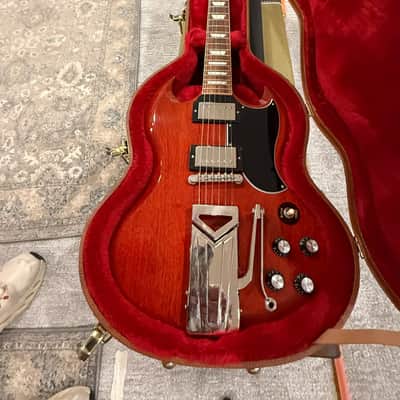 Gibson SG Standard '61 Sideways Vibrola - Vintage Cherry image 2
