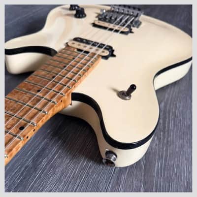 Peavey Wolfgang USA standard 1999 (Ivory White & Birds Eye Maple Neck/Fretboard) image 5