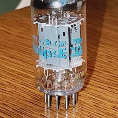 7025/12AX7A Philips Smooth Long Plate MaxiPreamp2/TV7 tested (1) tube lot image 1