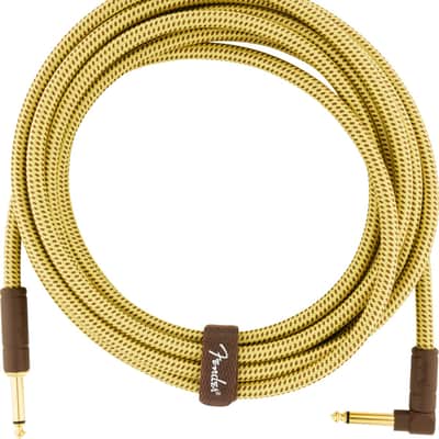 Fender Deluxe Series Instrument Cable, Straight/Straight, 15', Tweed image 2