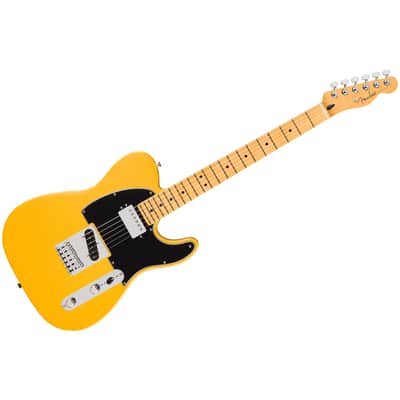Player II Modified Telecaster SH Maple Sunshine Yellow Fender image 1