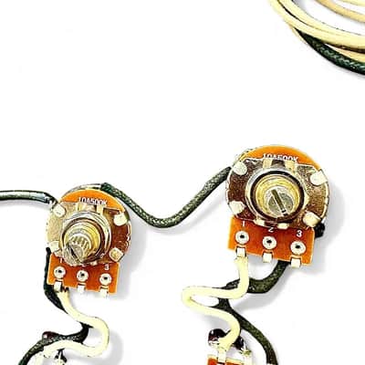 Gibson Firebird Wiring Harness 500k No Load Tone pots Pro Tones image 5