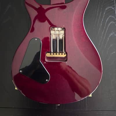 PRS S2 Custom 24-08 Faded Gray Black Purple Burst Mannmade Bridge GigBag + Case Candy image 7