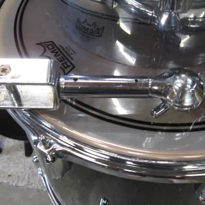 Pearl 6X5.5 & 10X6.5 Fiberglass Concert Toms w/mount 70's - 80's chrome image 18