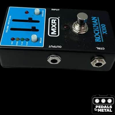 MXR MX100 Rockman X100 Analog Tone Processor 2025 - Present - Black / Blue - X18592 image 3