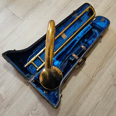 1952 Bach New York Stradivarius Model 12 Trombone w/ Photo of Factory Ledger image 13