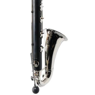 Backun 'Alpha' Intermediate Bass Clarinet with Nickel Plated Keys SN 24660 image 13