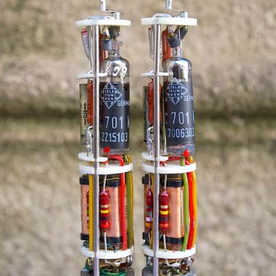 Schoeps M221F pair with Telefunken AC701K tube - 1962 - M221B - very rare image 16