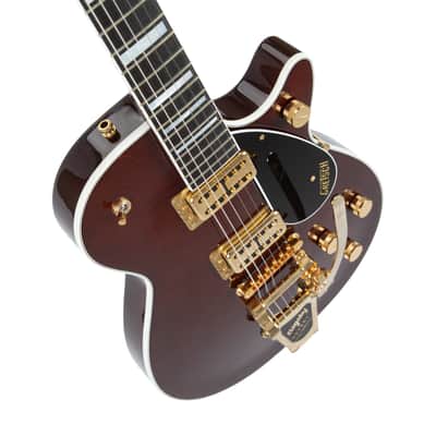 2021 Gretsch G6228TG-PE Players Edition Jet Electric Guitar w/Bigsby, Walnut Stain, JT2104XXXX image 12